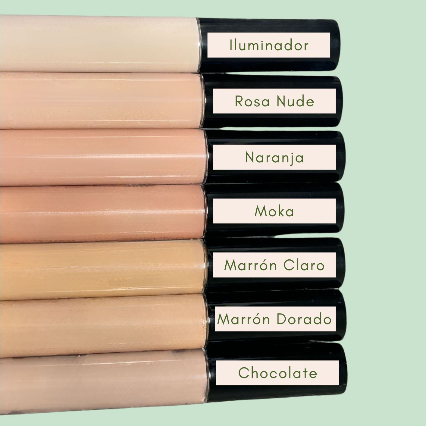 Iluminador y Correctores - 7 unidades